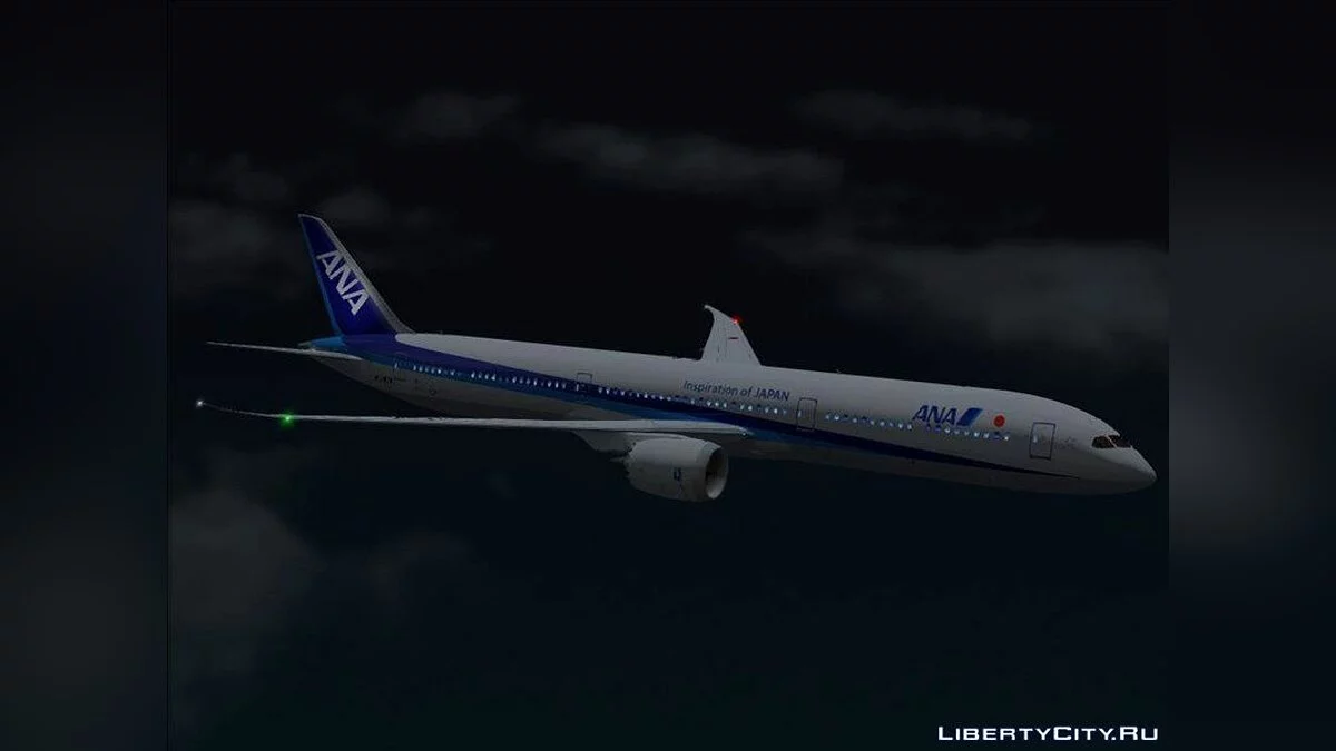 Боинг 787-10 дримлайнер / GTA San Andreas