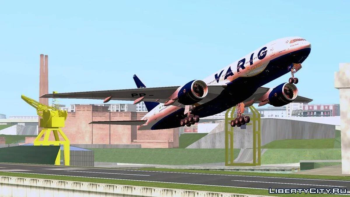 Boeing 777-200ER PW4000 и RR Trent 800 / GTA San Andreas