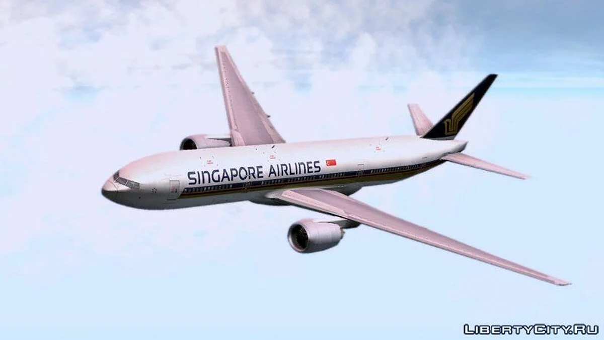 Boeing 777-200ER PW4000 и RR Trent 800 / GTA San Andreas