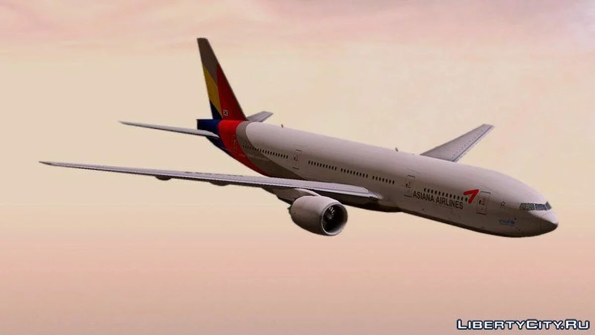 Boeing 777-200ER PW4000 и RR Trent 800 / GTA San Andreas