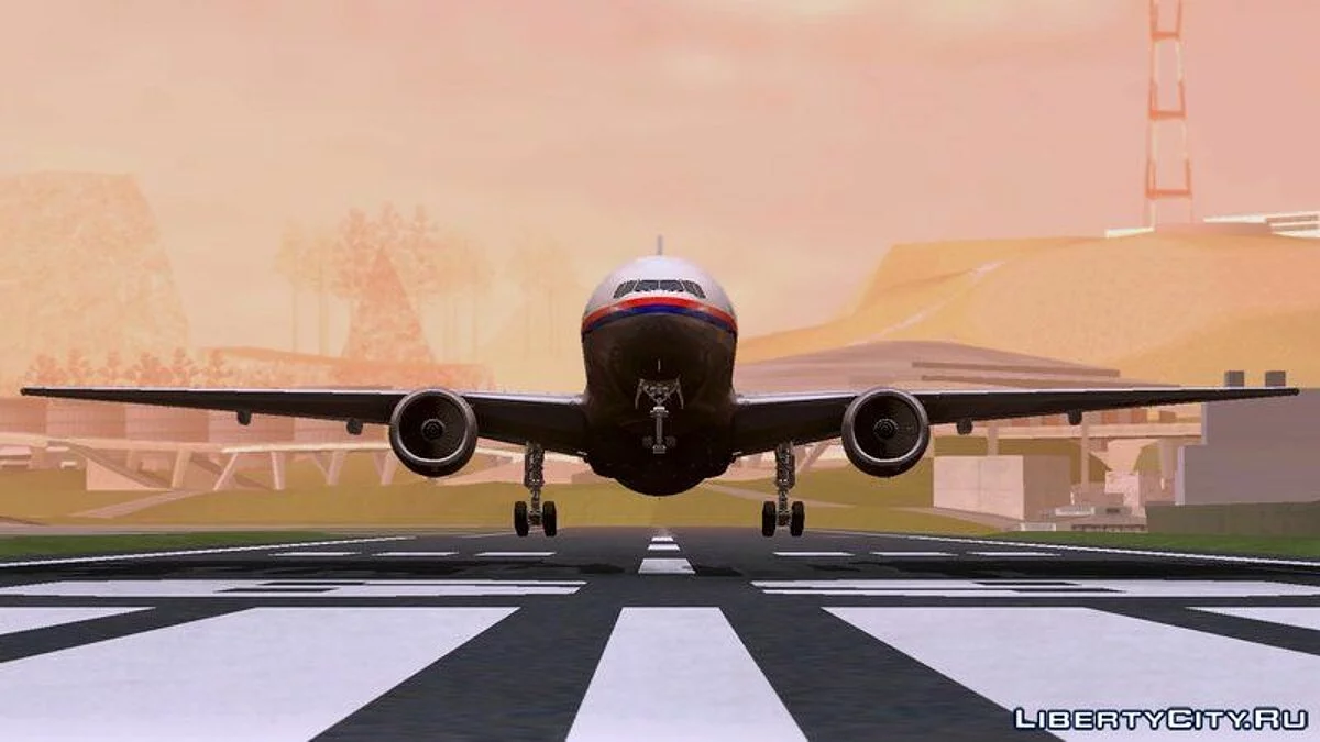 Boeing 777-200ER PW4000 и RR Trent 800 / GTA San Andreas