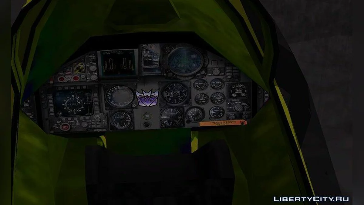 Transformadores G1 Nova Storm Jet / GTA San Andreas