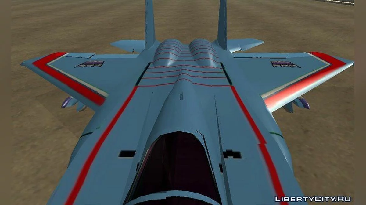 Transformers G1 Ion Storm Jet / GTA San Andreas