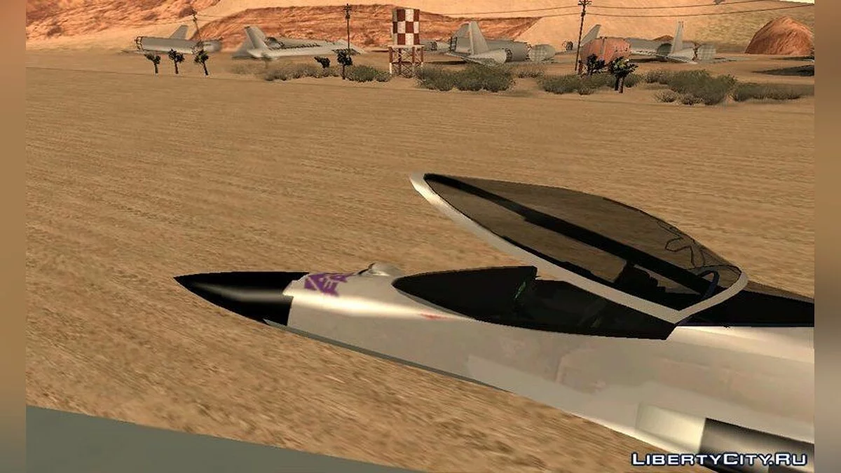 Transformers G1 Ramjet Jet QFA-44 / GTA San Andreas