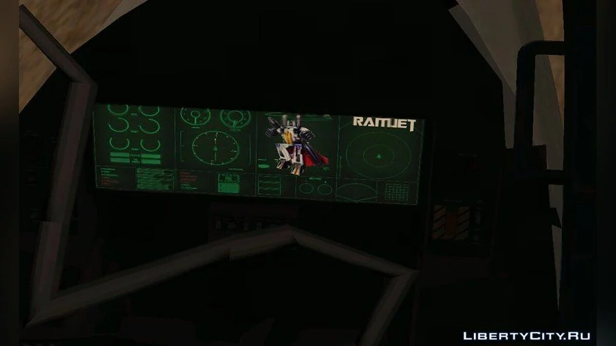 Transformers G1 Ramjet Jet QFA-44 / GTA San Andreas