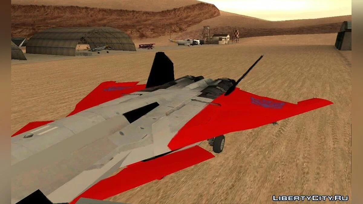Transformers G1 Ramjet Jet QFA-44 / GTA San Andreas
