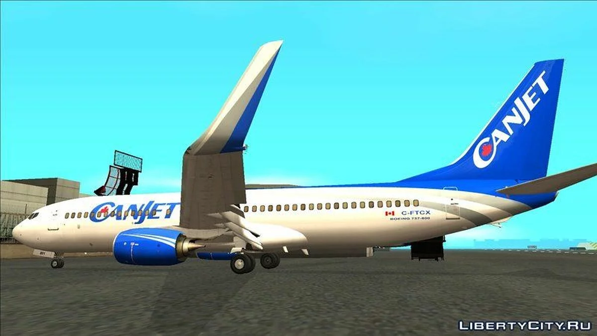 Boeing 737-800 / GTA San Andreas