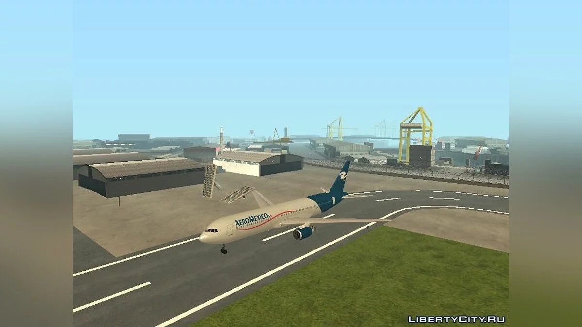 Boeing 767-300 AeroMexico V2 / GTA San Andreas