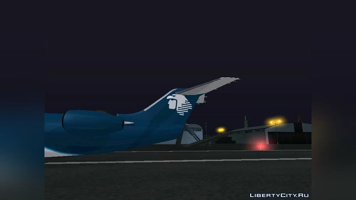 Buckingham Starjet (Civilian Miljet) Aeromexico Connect V2 / GTA San Andreas