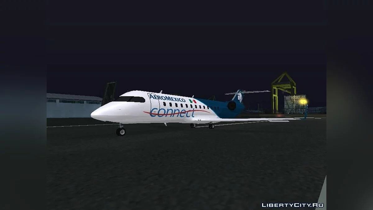Buckingham Starjet (Civilian Miljet) Aeromexico Connect V2 / GTA San Andreas