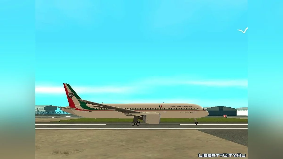 Президентский Boeing 787-8 / GTA San Andreas