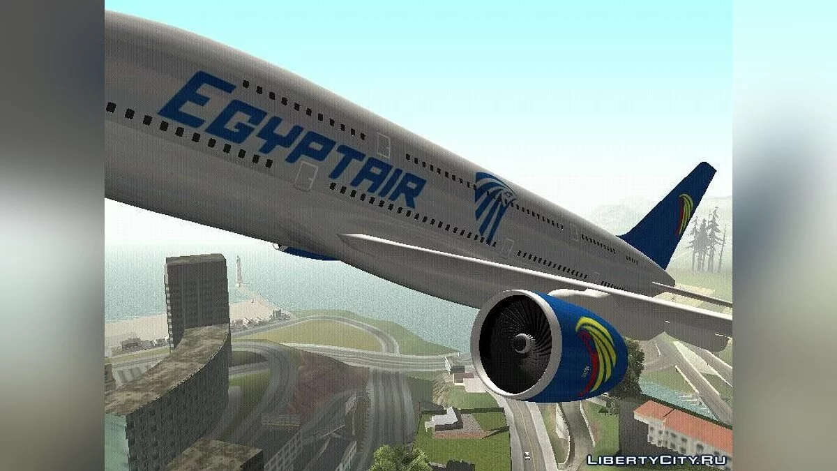 EGYPT AIR BUS A380 - 800 / GTA San Andreas