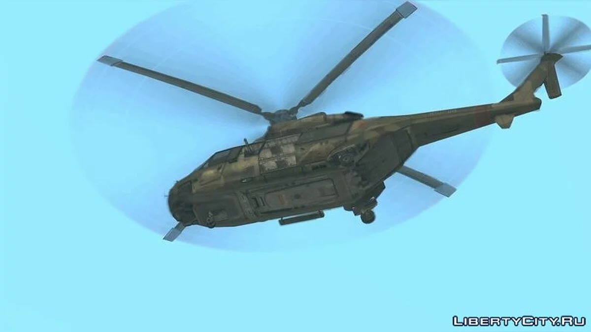 Mi-11 из игры Fuel of War / GTA San Andreas