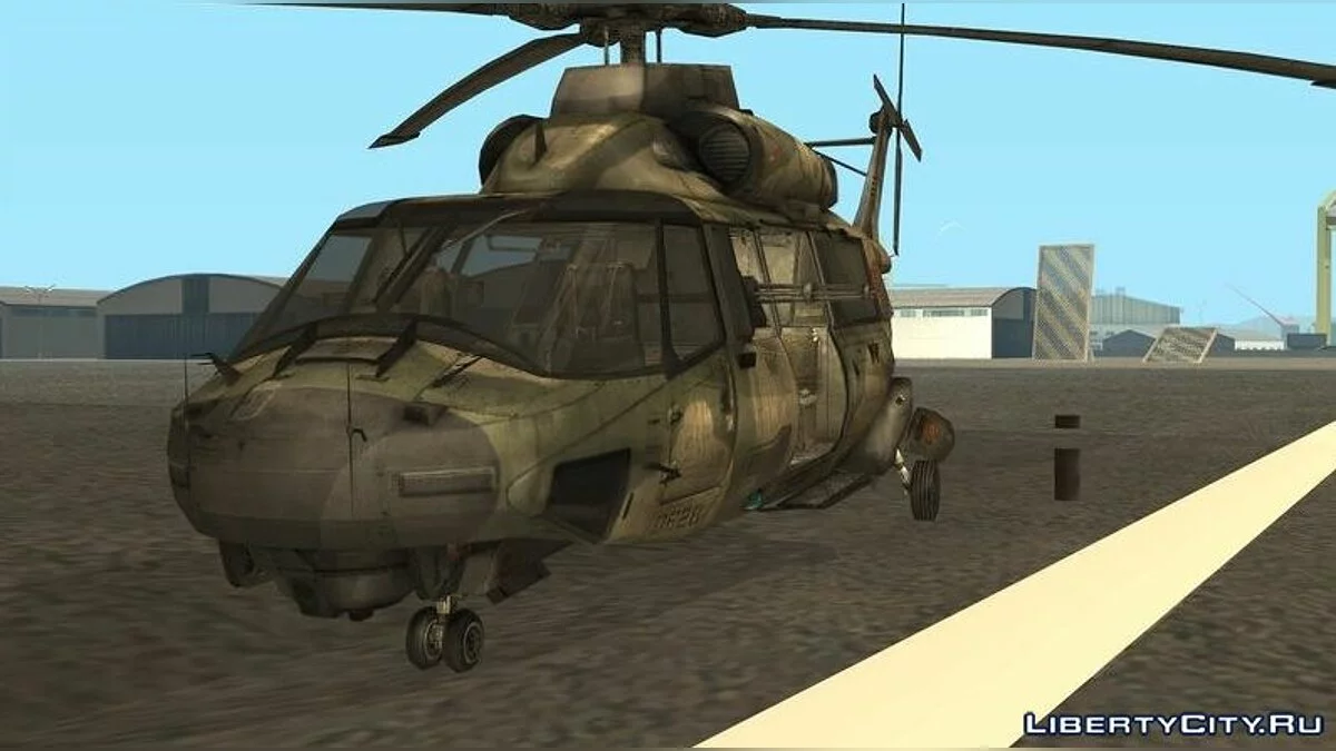 Mi-11 из игры Fuel of War / GTA San Andreas