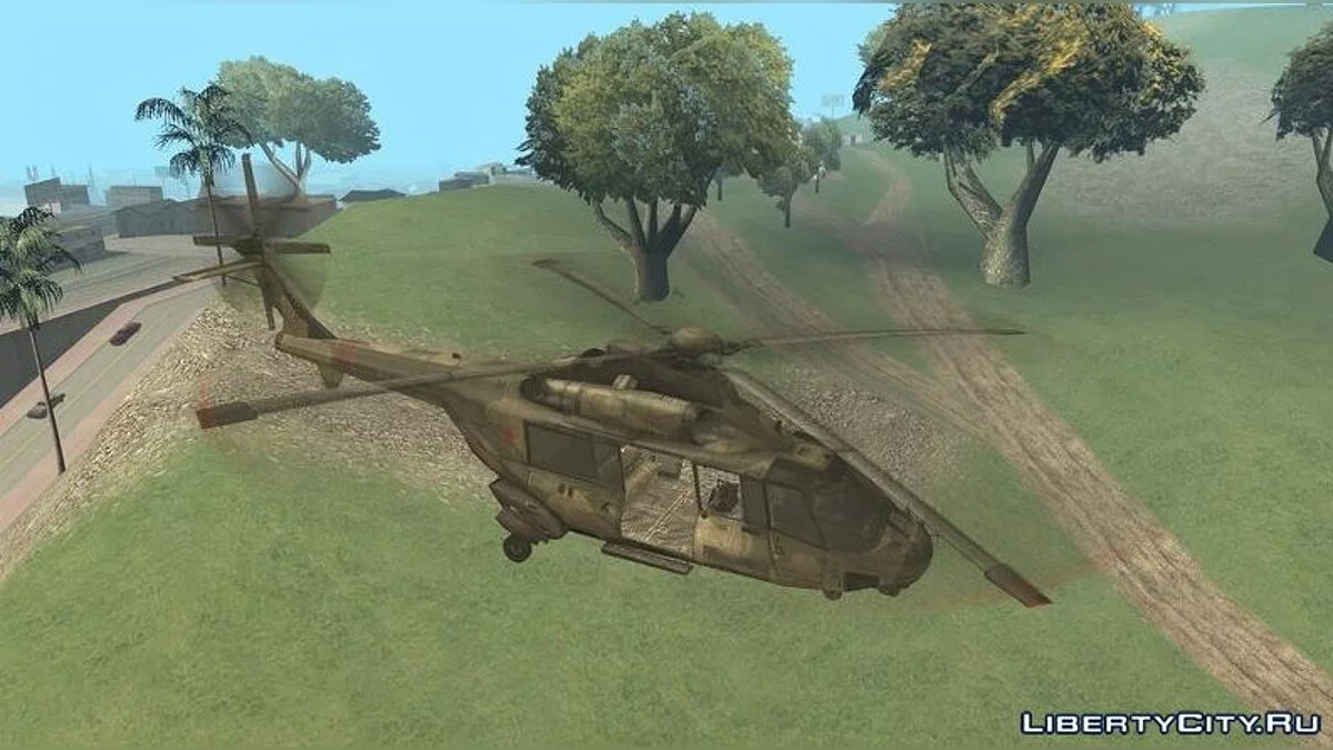 Mi-11 из игры Fuel of War / GTA San Andreas