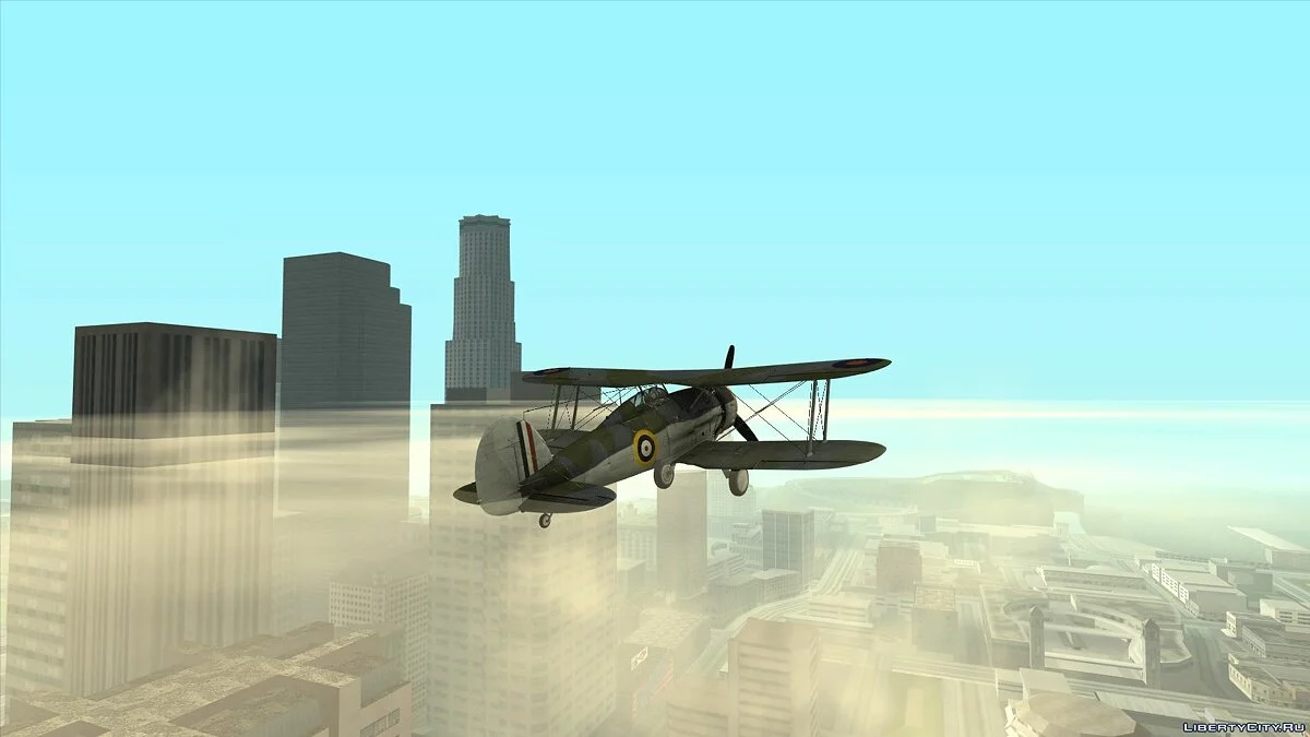 Gloster Gladiator / GTA San Andreas