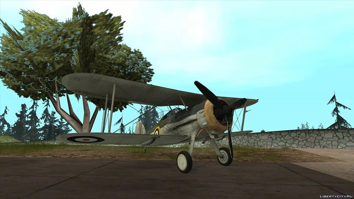 Gloster Gladiator / GTA San Andreas