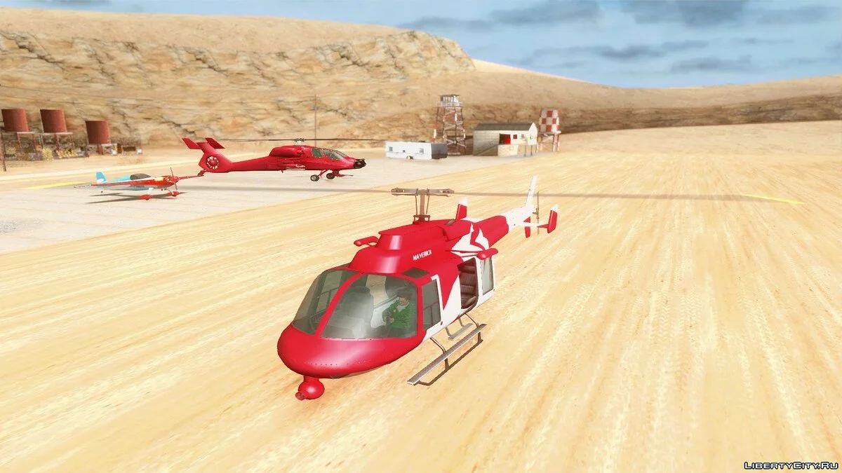 GTA 5 Buckingham Maverick / GTA San Andreas