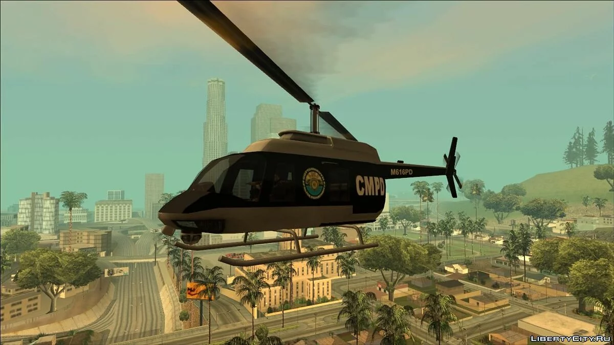 Пак Police Maverick (FROM GTA UNDERGROUND) / GTA San Andreas