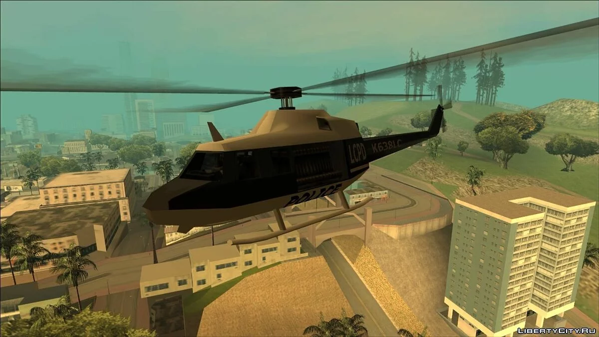 Пак Police Maverick (FROM GTA UNDERGROUND) / GTA San Andreas