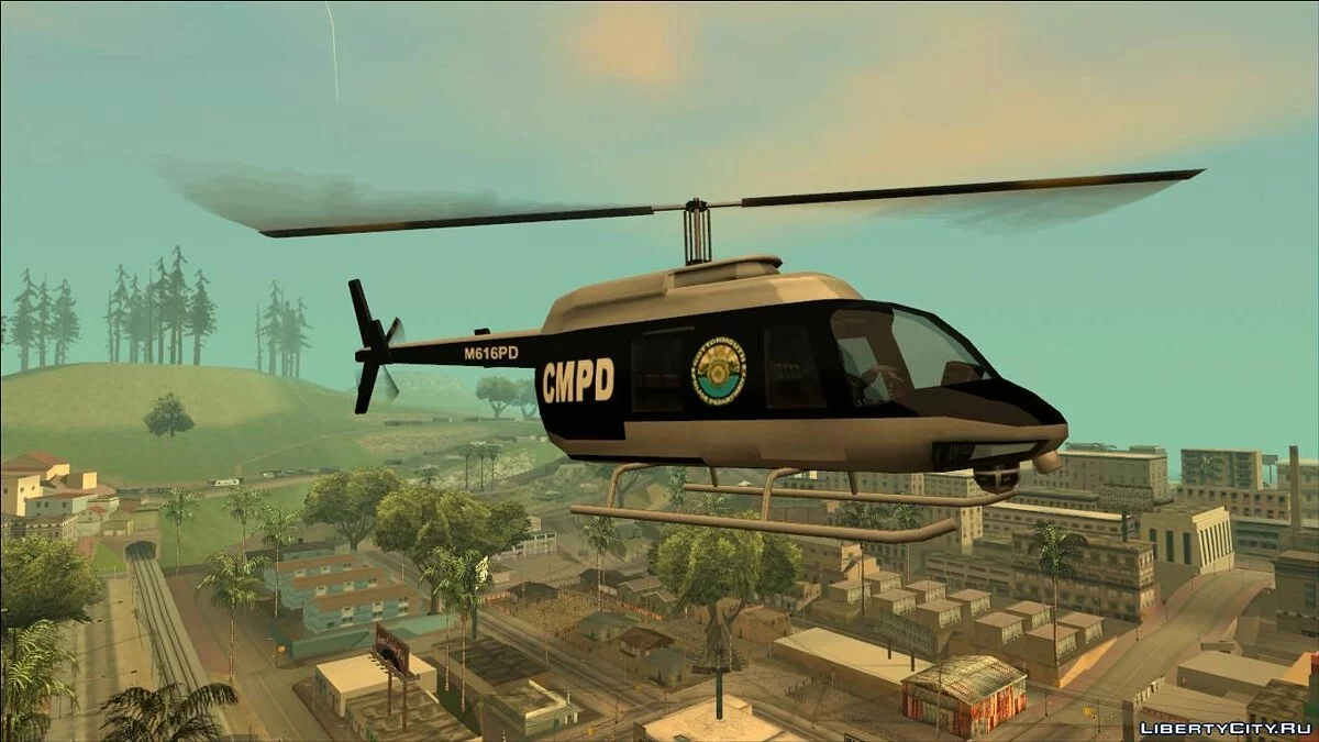 Пак Police Maverick (FROM GTA UNDERGROUND) / GTA San Andreas