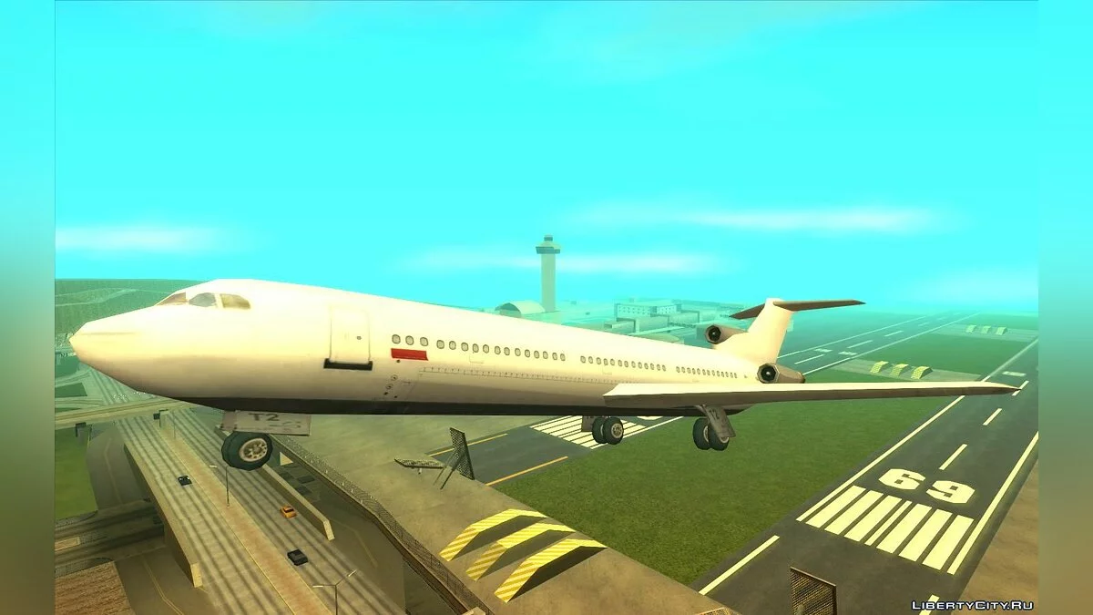 Самолет из GTA Vice City и GTA 3 / GTA San Andreas