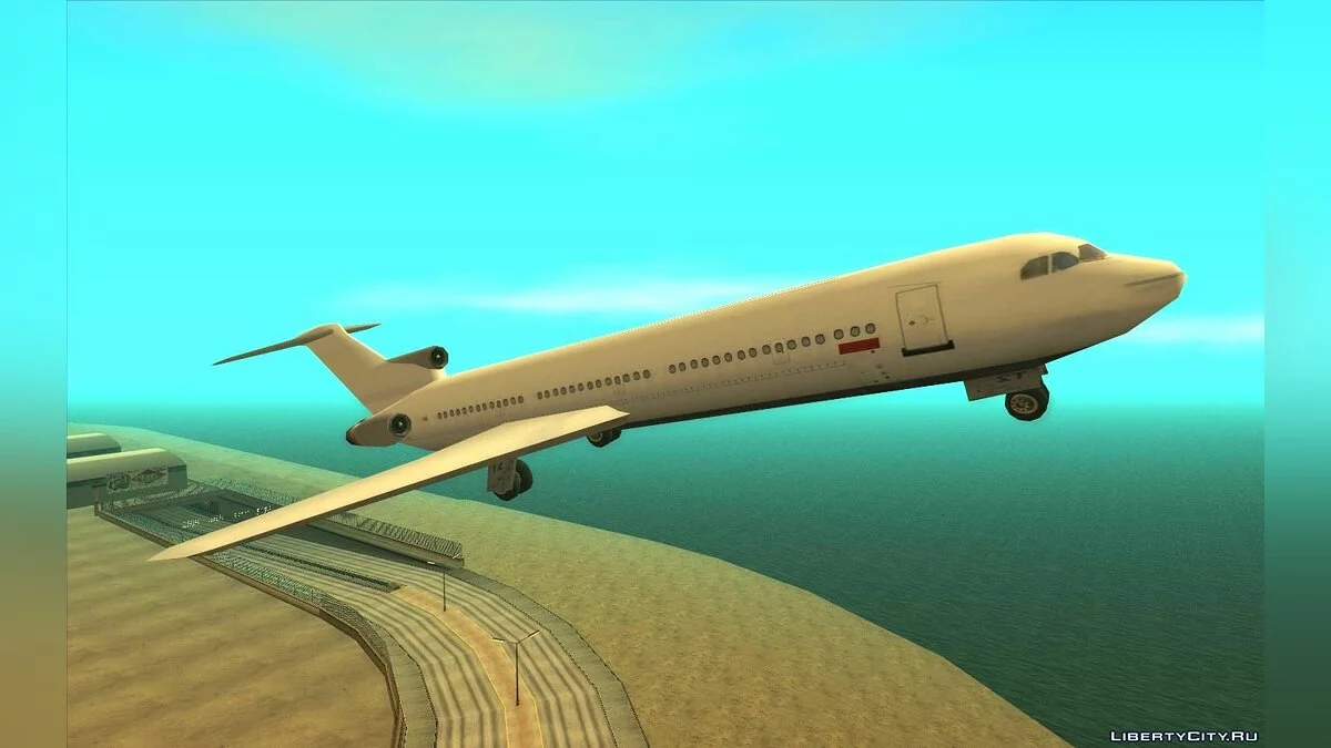 Самолет из GTA Vice City и GTA 3 / GTA San Andreas