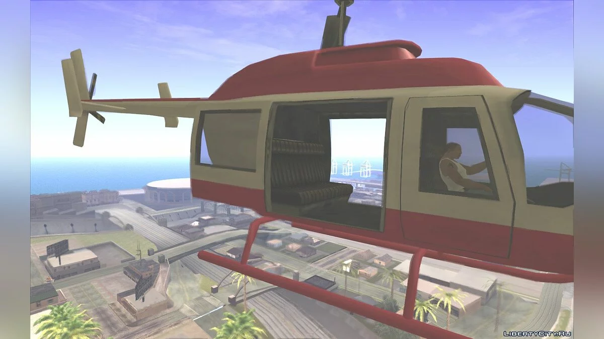 Maverick enterable slider doors / GTA San Andreas