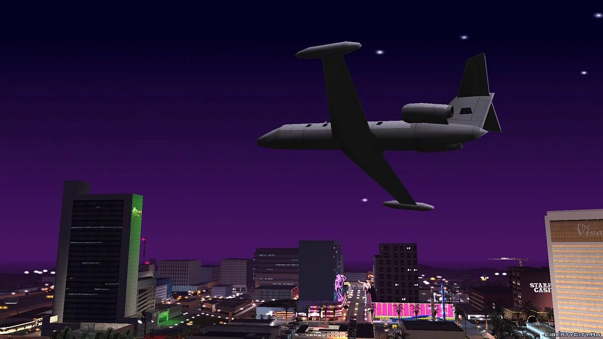 SA Adapted Learjet from GTA 3 / GTA San Andreas