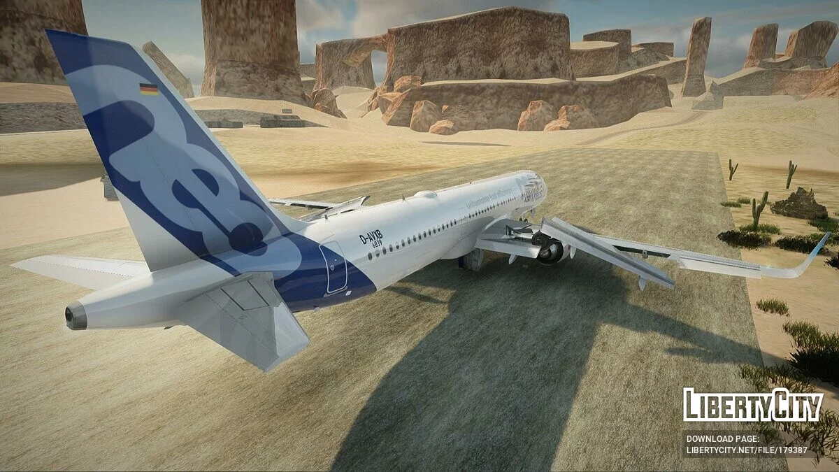 Airbus A321neo (Updated) / GTA San Andreas