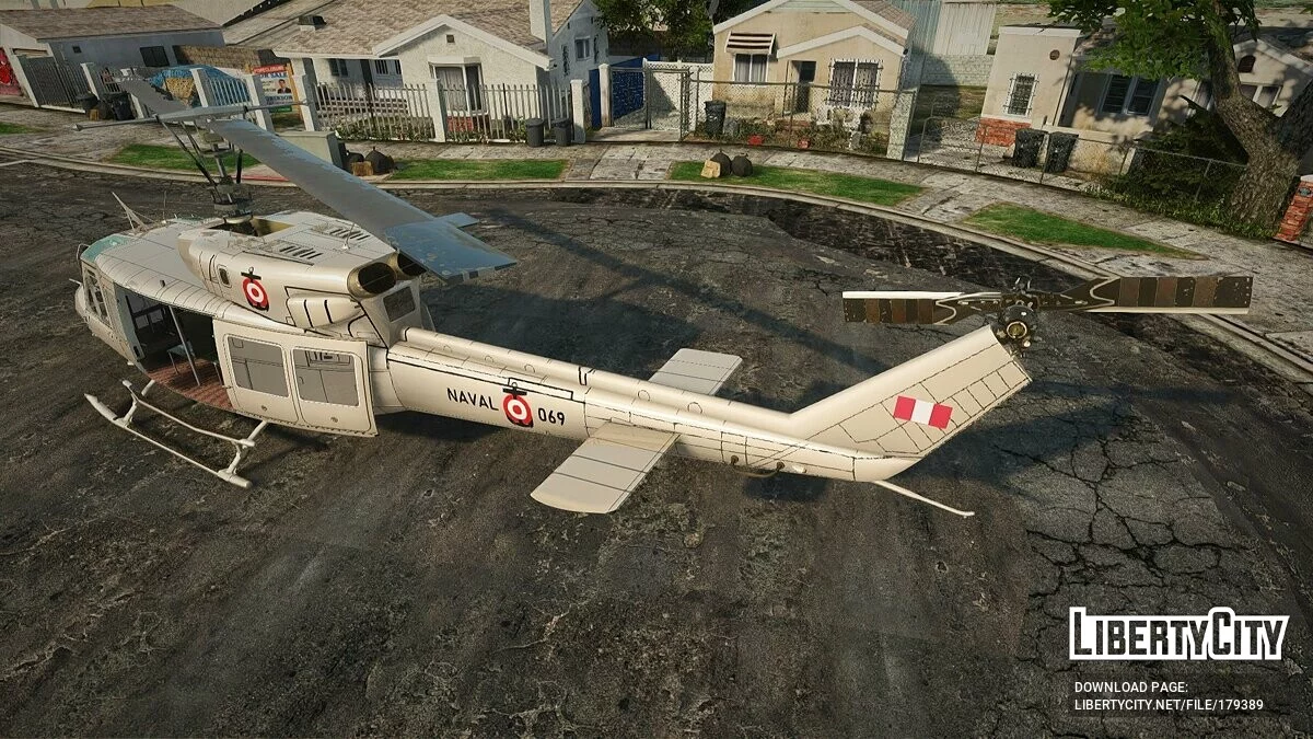 Bell 212 Peruvian Navy / GTA San Andreas