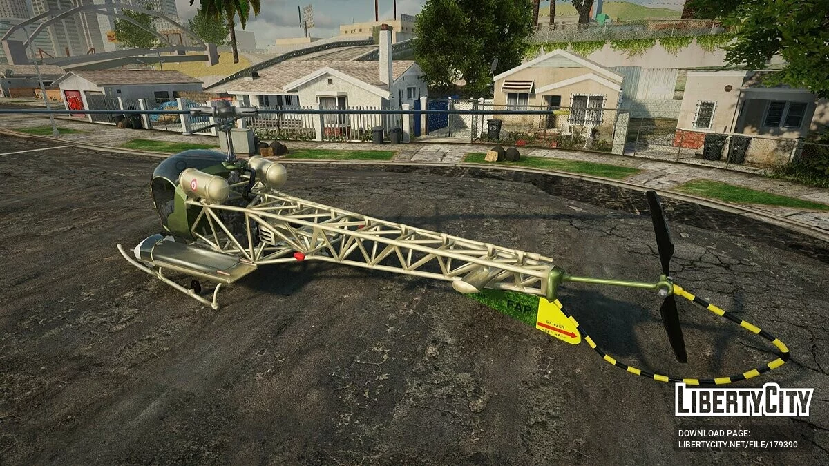 Bell 47 FAP / GTA San Andreas