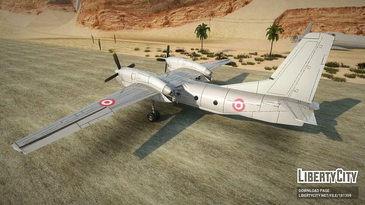 Antonov An-32 FAP Gate Closed / GTA San Andreas