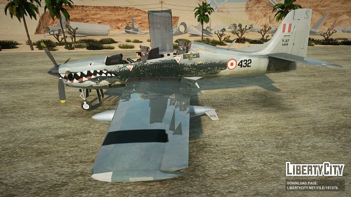 EMB-312 Tucano FAP / GTA San Andreas