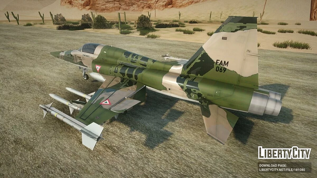 Northrop F-5 FAM / GTA San Andreas