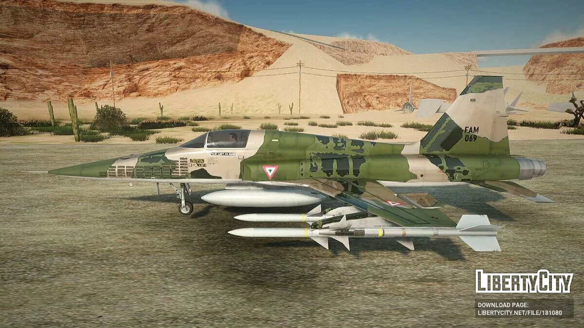 Northrop F-5 FAM / GTA San Andreas