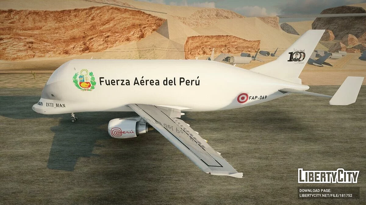Airbus A300-600 Beluga FAP / GTA San Andreas