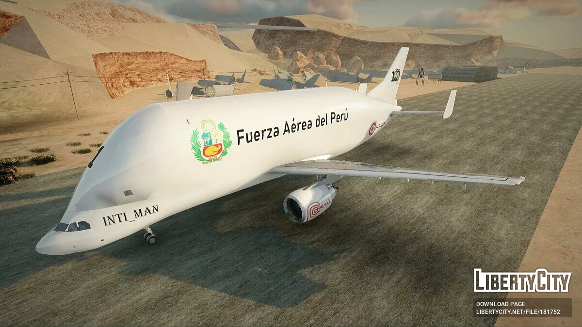 Airbus A300-600 Beluga FAP / GTA San Andreas