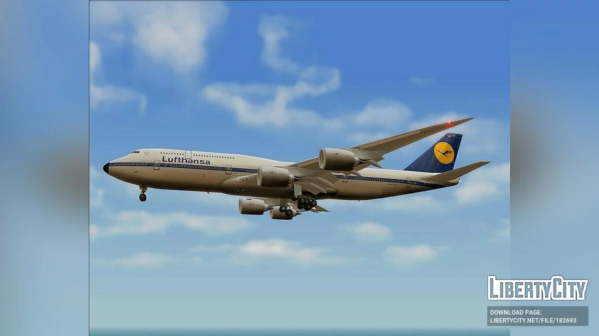 Boeing 747-8i / GTA San Andreas