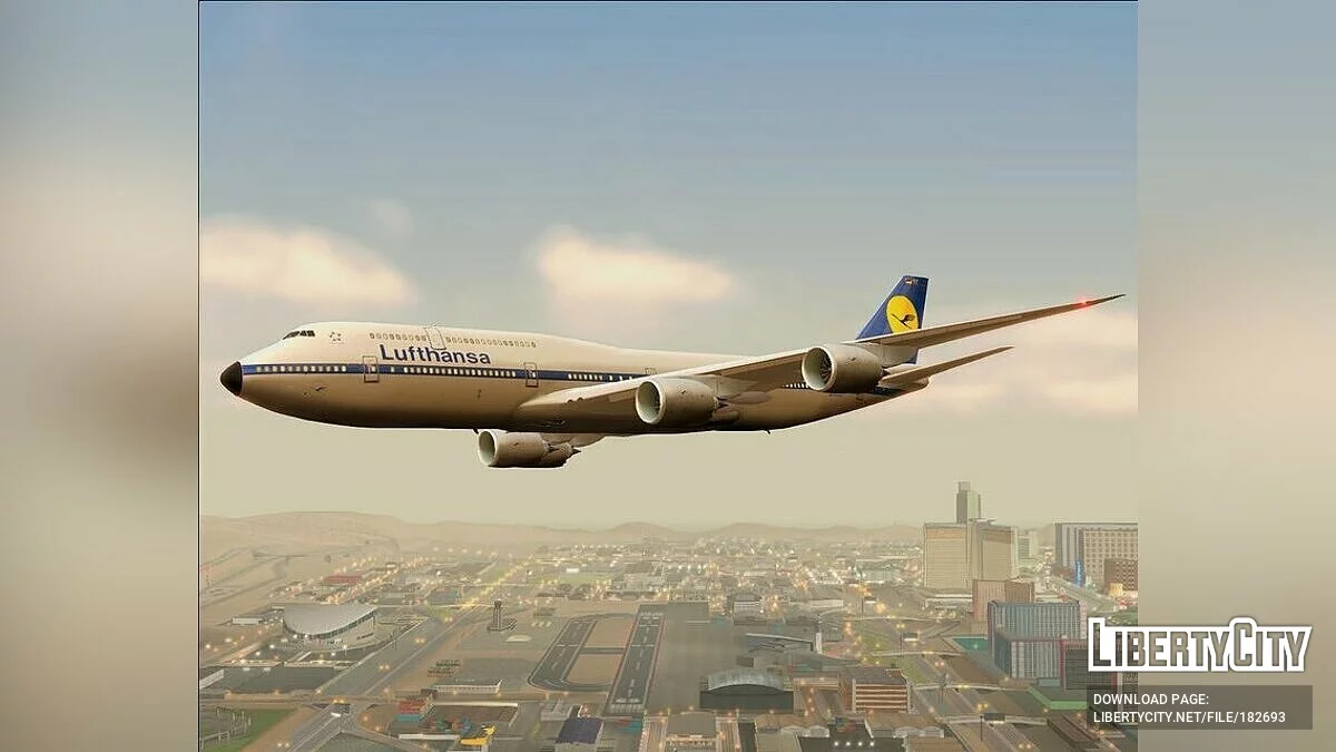 Boeing 747-8i / GTA San Andreas