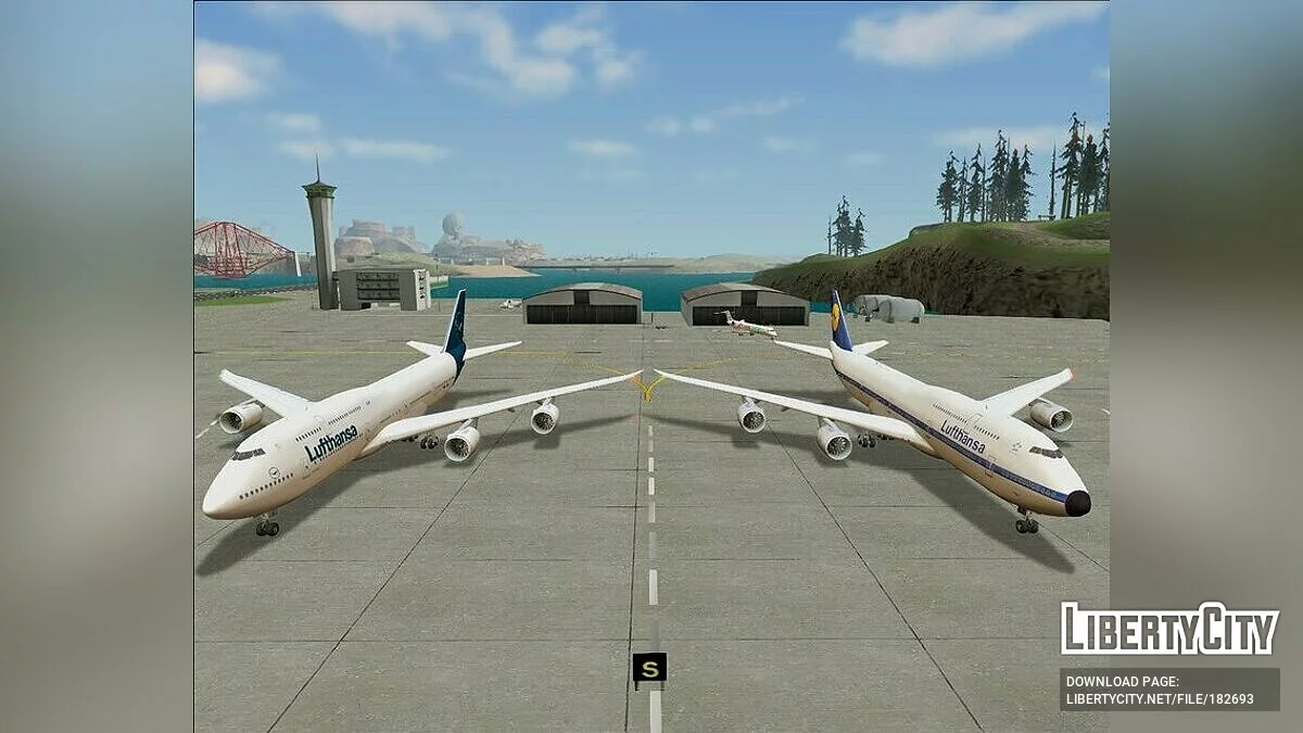 Boeing 747-8i / GTA San Andreas