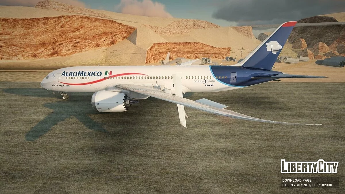 Boeing 787-8 Dreamliner Aeromexico / GTA San Andreas