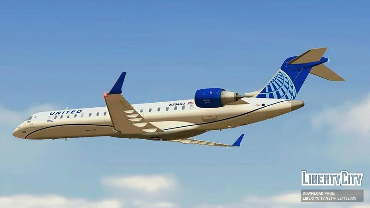 Bombardier CRJ-550/700 / GTA San Andreas