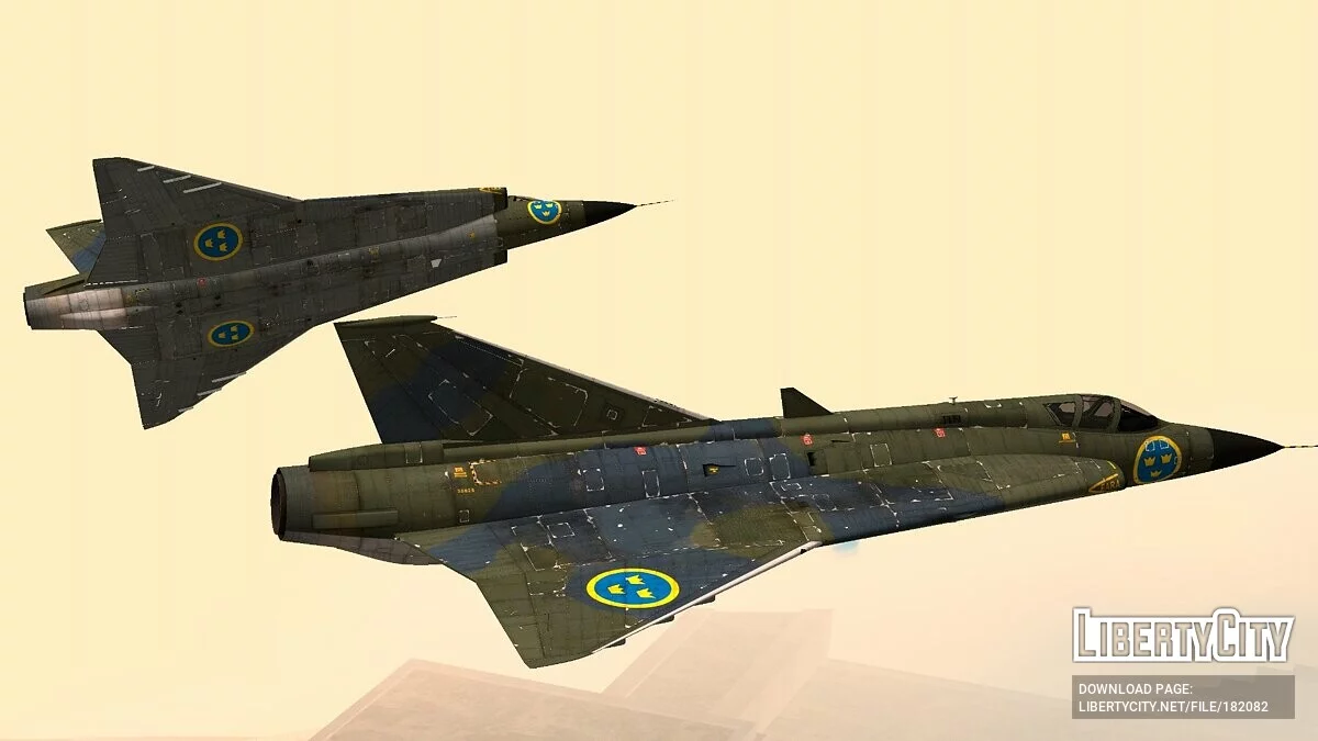 J35D Draken / GTA San Andreas