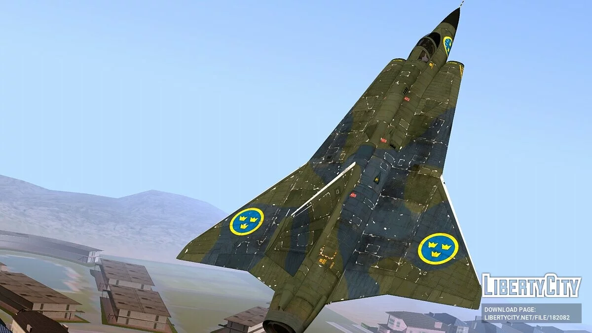J35D Draken / GTA San Andreas