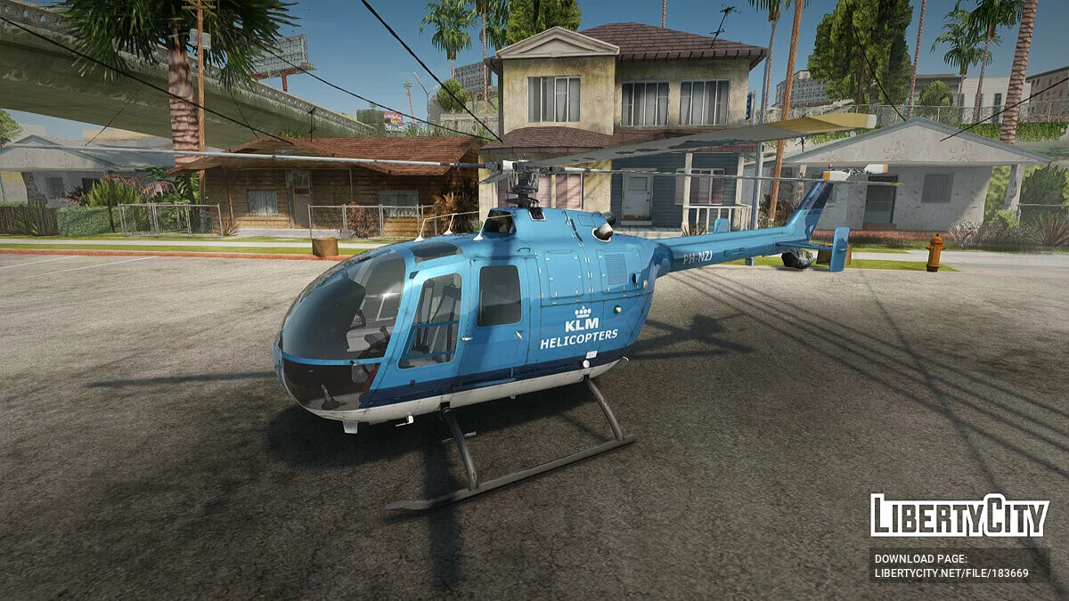 KLM Helikopters / GTA San Andreas