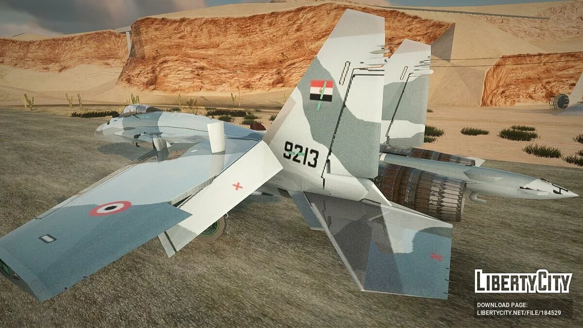 SU-35 Egyptian Air Force / GTA San Andreas