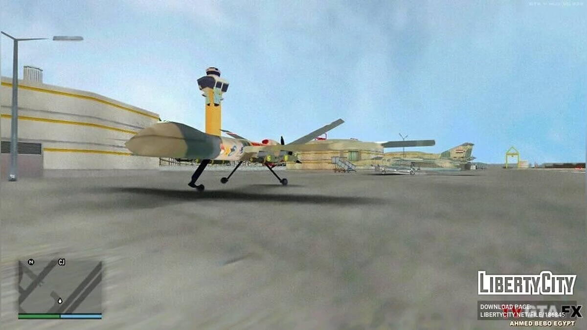 Беспилотник Индонезии (Черный Орел) / GTA San Andreas