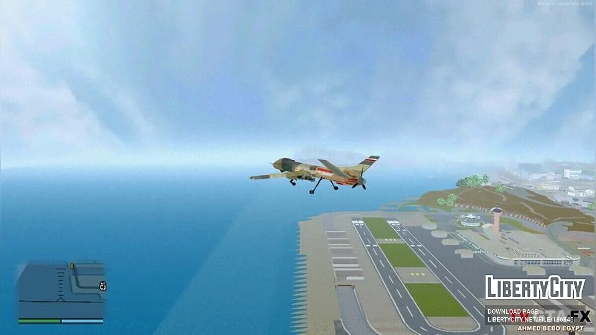 Беспилотник Индонезии (Черный Орел) / GTA San Andreas