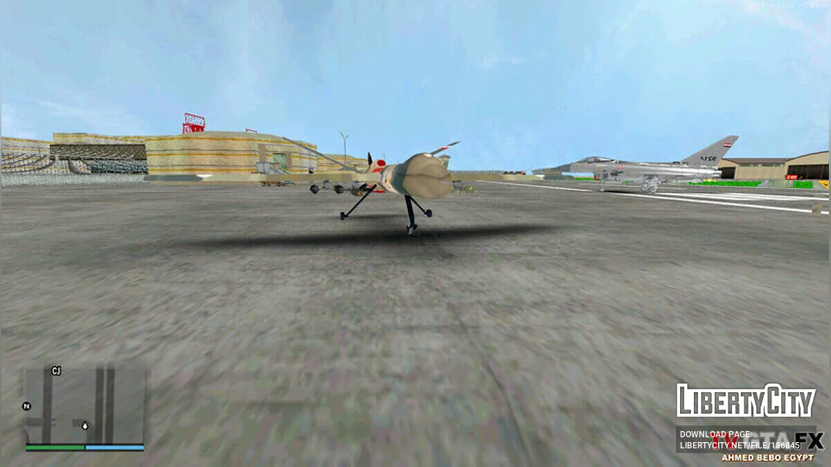 Беспилотник Индонезии (Черный Орел) / GTA San Andreas